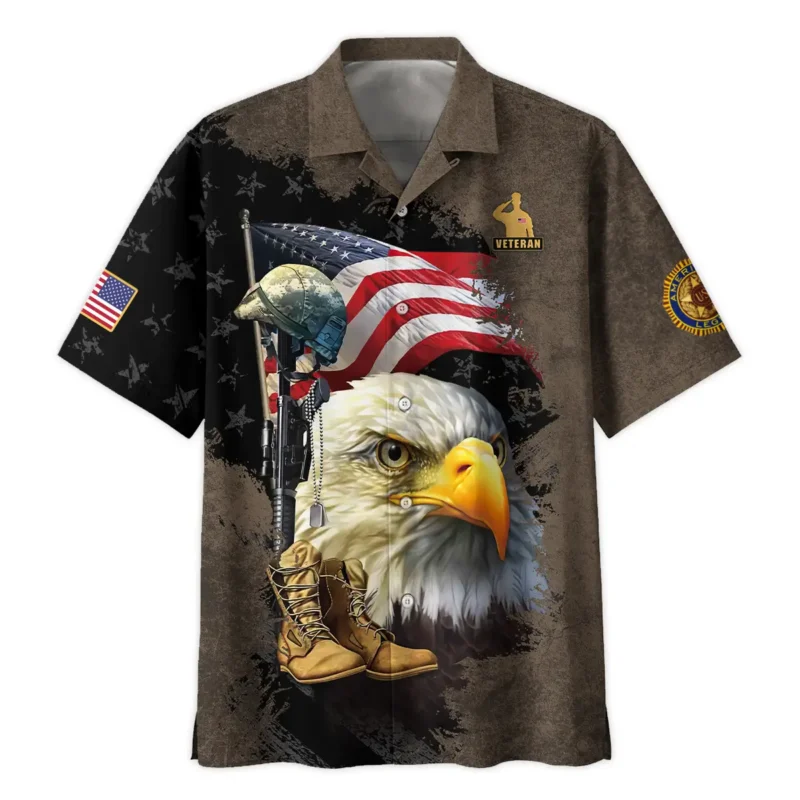 Eagle Helmet Boots American Legion United States Veteran All Over Prints BLVET24924E3HW - Hawaiian Shirt