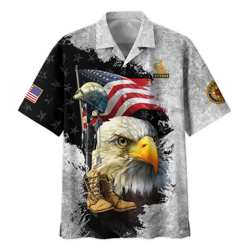 Eagle Helmet Boots American Legion United States Veteran All Over Prints BLVET24924E4HW - Hawaiian Shirt