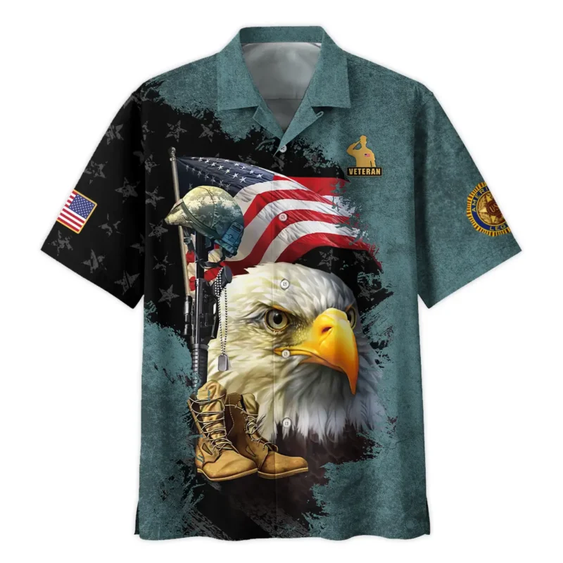 Eagle Helmet Boots American Legion United States Veteran All Over Prints BLVET24924E5HW - Hawaiian Shirt