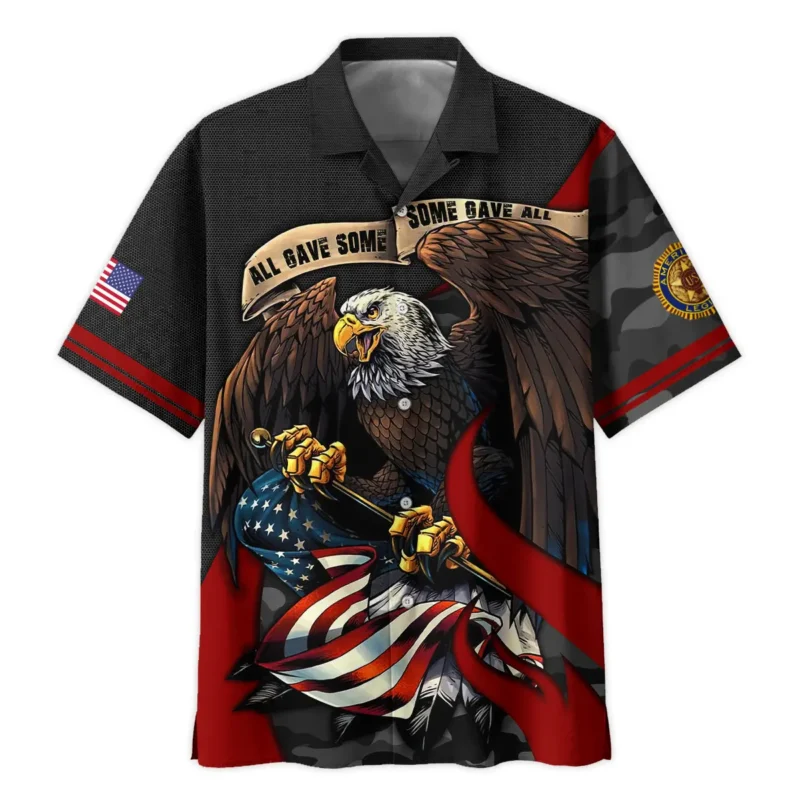 All Gave Some Some Gave All American Legion United States Veteran All Over Prints BLVET24924F2HW - Hawaiian Shirt