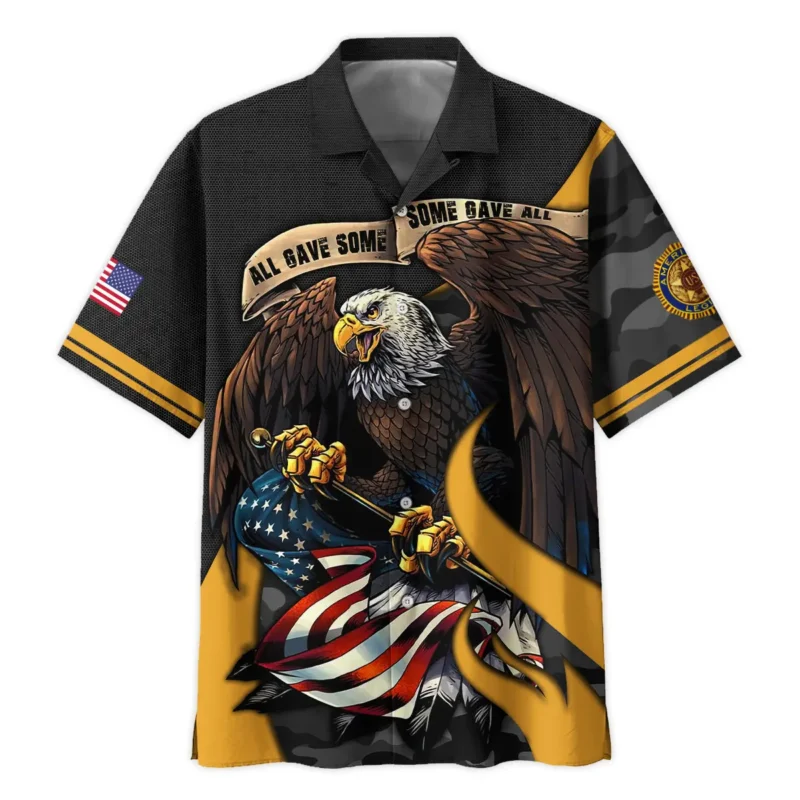 All Gave Some Some Gave All American Legion United States Veteran All Over Prints BLVET24924F4HW - Hawaiian Shirt