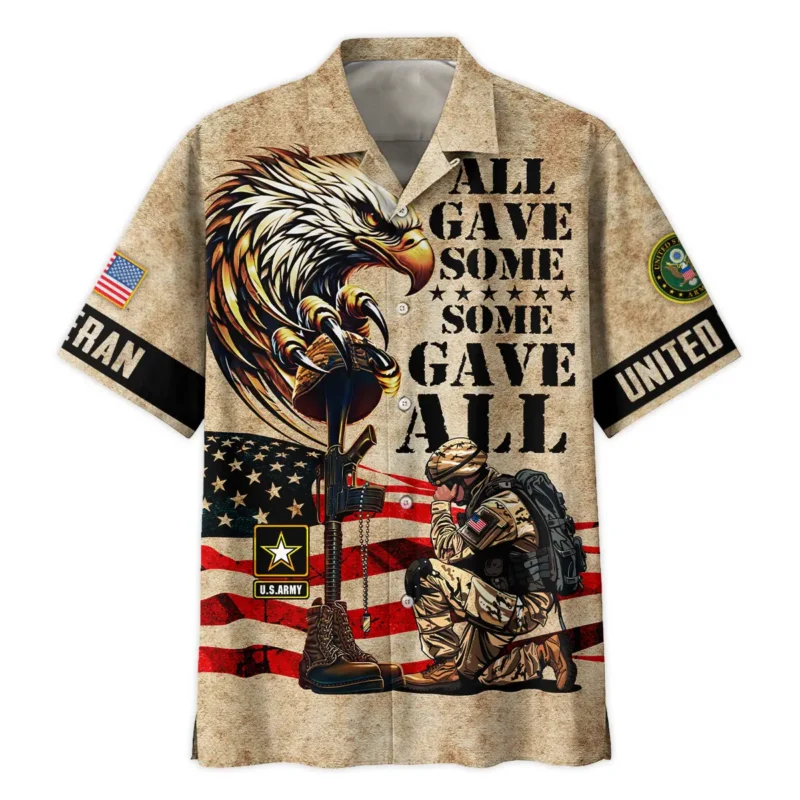 Honor The Fallen All Gave Some Some Gave All U.S. Army All Over Prints BLVTR19924A3AMHW - Hawaiian Shirt