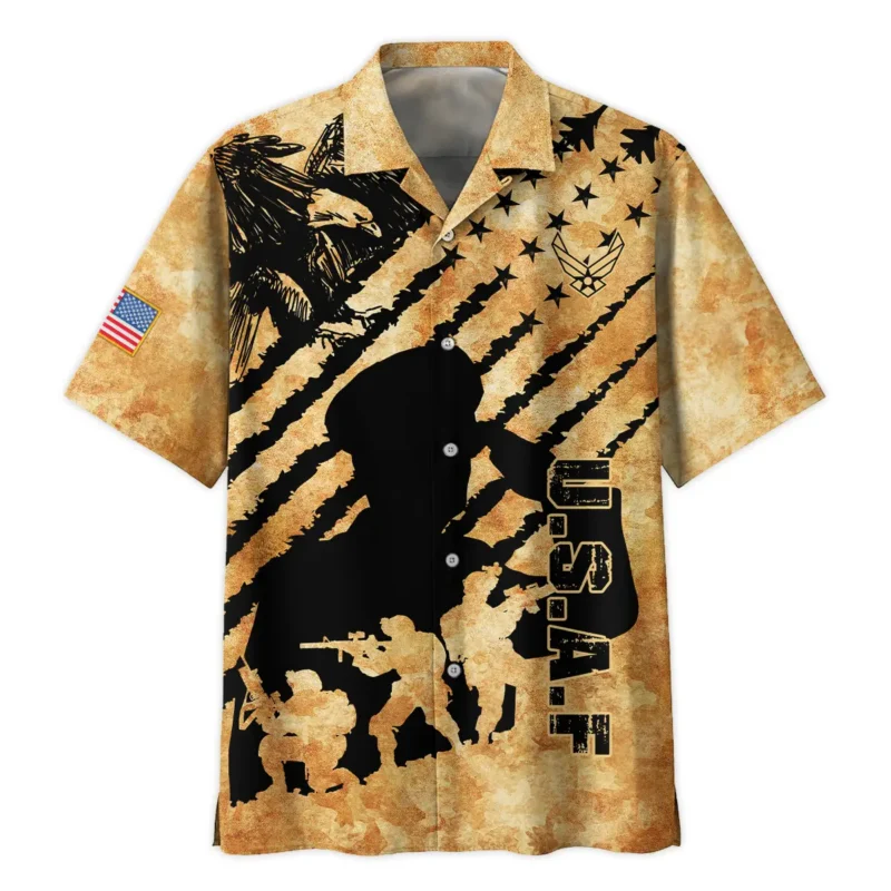 Memorial Day Is For Them Veteran's Day Is For Me U.S. Air Force All Over Prints BLVTR21924A3AFHW - Hawaiian Shirt