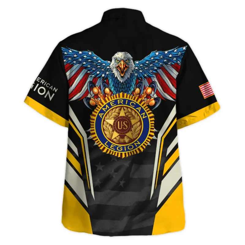 Eagle And American Legion United States Veteran All Over Prints BLVET24924A3HW - Hawaiian Shirt