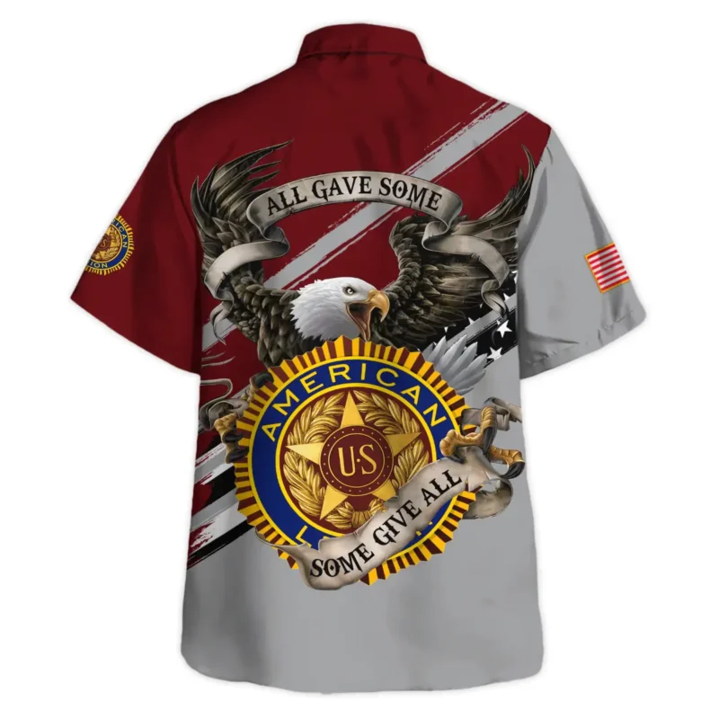 All Gave Some Some Gave All American Legion United States Veteran All Over Prints BLVET24924B2HW - Hawaiian Shirt