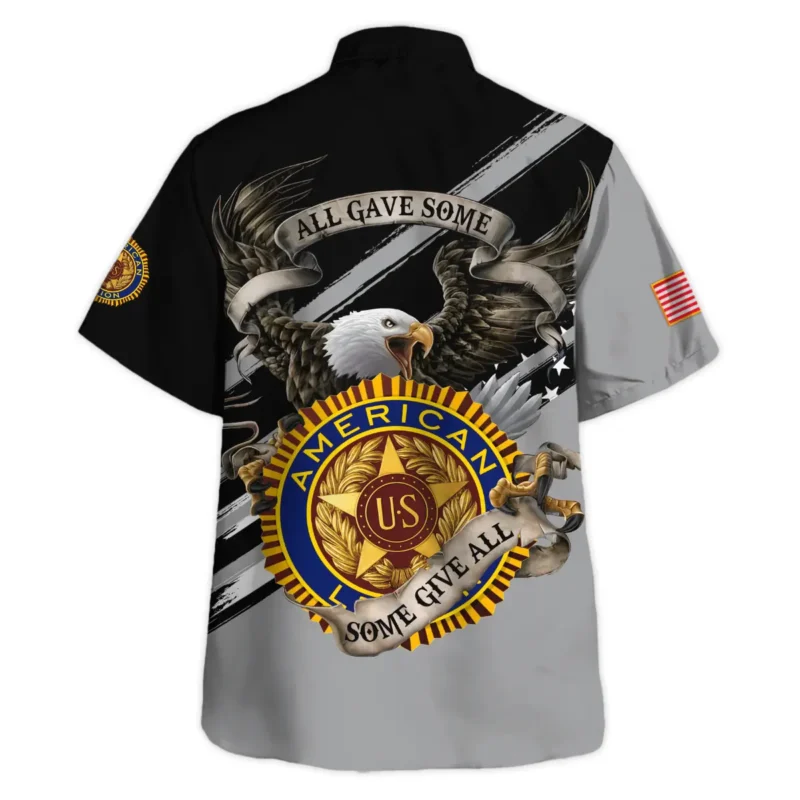 All Gave Some Some Gave All American Legion United States Veteran All Over Prints BLVET24924B5HW - Hawaiian Shirt