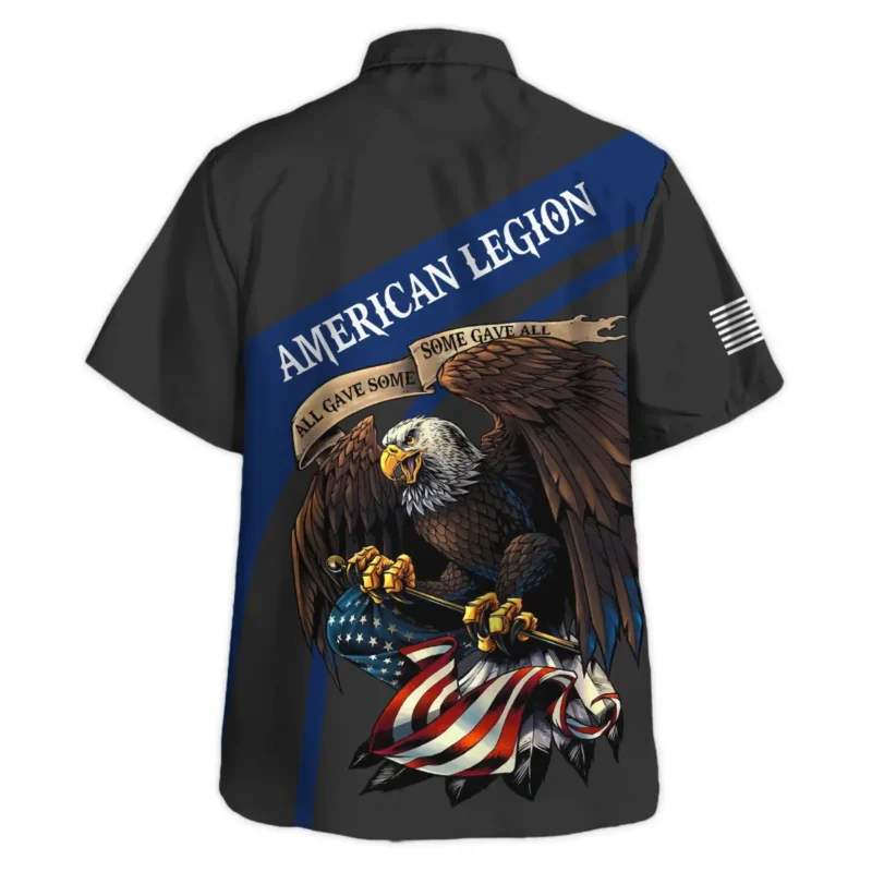 Proudly Served All Gave Some SGA American Legion United States Veteran All Over Prints BLVET24924C1HW - Hawaiian Shirt