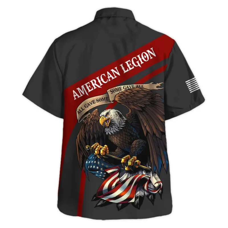 Proudly Served All Gave Some SGA American Legion United States Veteran All Over Prints BLVET24924C2HW - Hawaiian Shirt