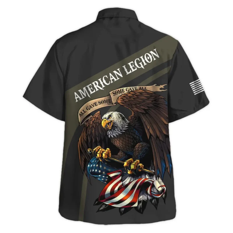 Proudly Served All Gave Some SGA American Legion United States Veteran All Over Prints BLVET24924C3HW - Hawaiian Shirt