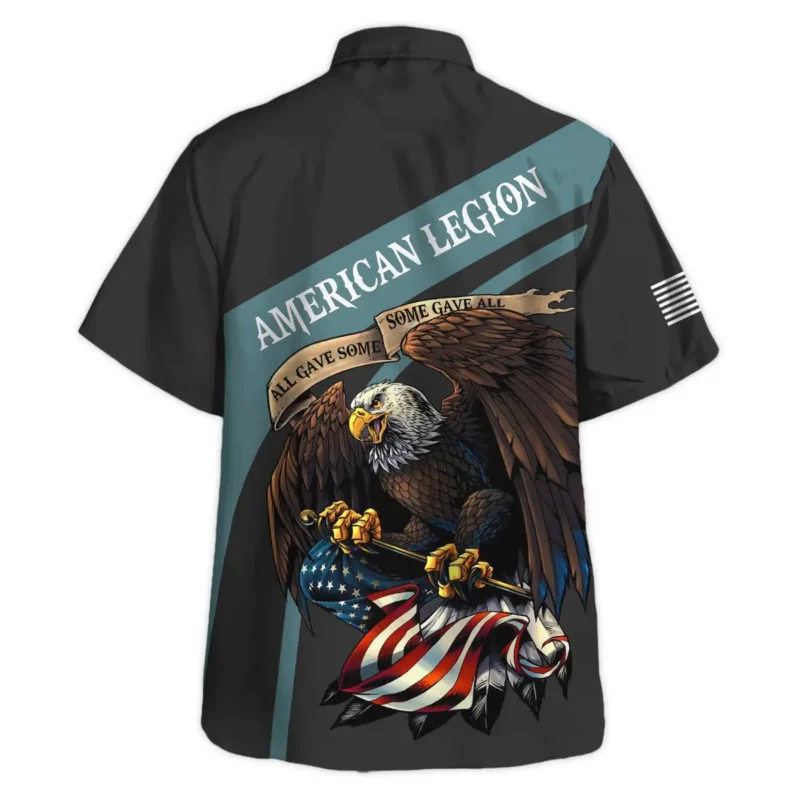 Proudly Served All Gave Some SGA American Legion United States Veteran All Over Prints BLVET24924C5HW - Hawaiian Shirt