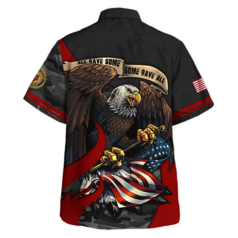 All Gave Some Some Gave All American Legion United States Veteran All Over Prints BLVET24924F2HW - Hawaiian Shirt