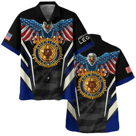 Eagle And American Legion United States Veteran All Over Prints BLVET24924A1HW - Hawaiian Shirt