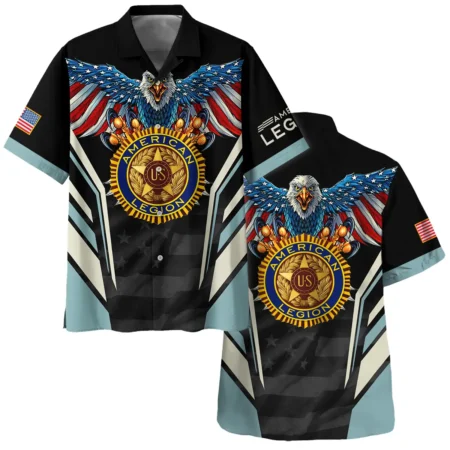 Eagle And American Legion United States Veteran All Over Prints BLVET24924A5HW - Hawaiian Shirt