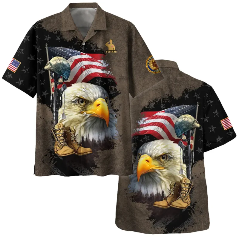 Eagle Helmet Boots American Legion United States Veteran All Over Prints BLVET24924E3HW - Hawaiian Shirt