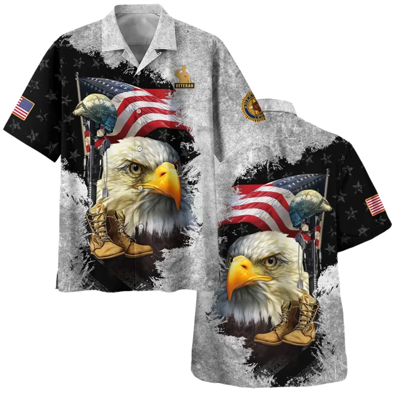 Eagle Helmet Boots American Legion United States Veteran All Over Prints BLVET24924E4HW - Hawaiian Shirt