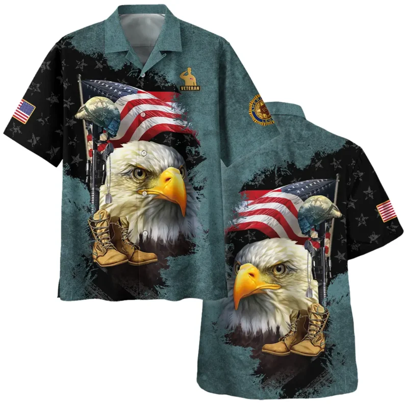 Eagle Helmet Boots American Legion United States Veteran All Over Prints BLVET24924E5HW - Hawaiian Shirt