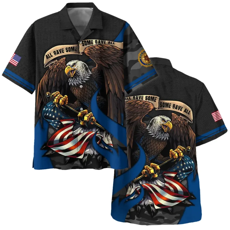 All Gave Some Some Gave All American Legion United States Veteran All Over Prints BLVET24924F1HW - Hawaiian Shirt