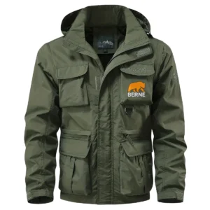 Collection Release Berne Brand Agricultural and Craftwork Farmer Multi Pocket Jacket BLF15924A139