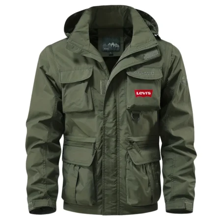 Collection Release Levis Brand Agricultural and Craftwork Farmer Multi Pocket Jacket BLF15924A199