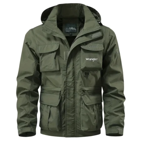 Collection Release Wrangler Brand Agricultural and Craftwork Farmer Multi Pocket Jacket BLF15924A239