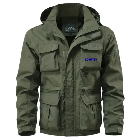 Collection Release Komatsu Brand Agricultural and Craftwork Multi Pocket Jacket BLF15924A69