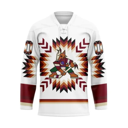 NHL Arizona Coyotes Special Design With Native Pattern Hockey Jersey