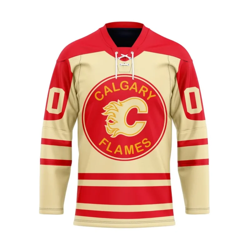 NHL Calgary Flames 2023 Heritage Classic Hockey Jersey