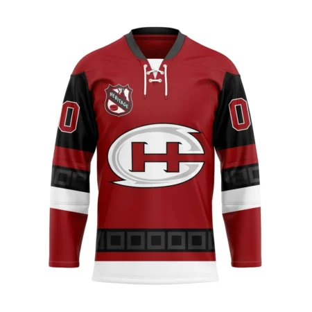 NHL Carolina Hurricanes Personalized Heritage Design Hockey Jersey St2401