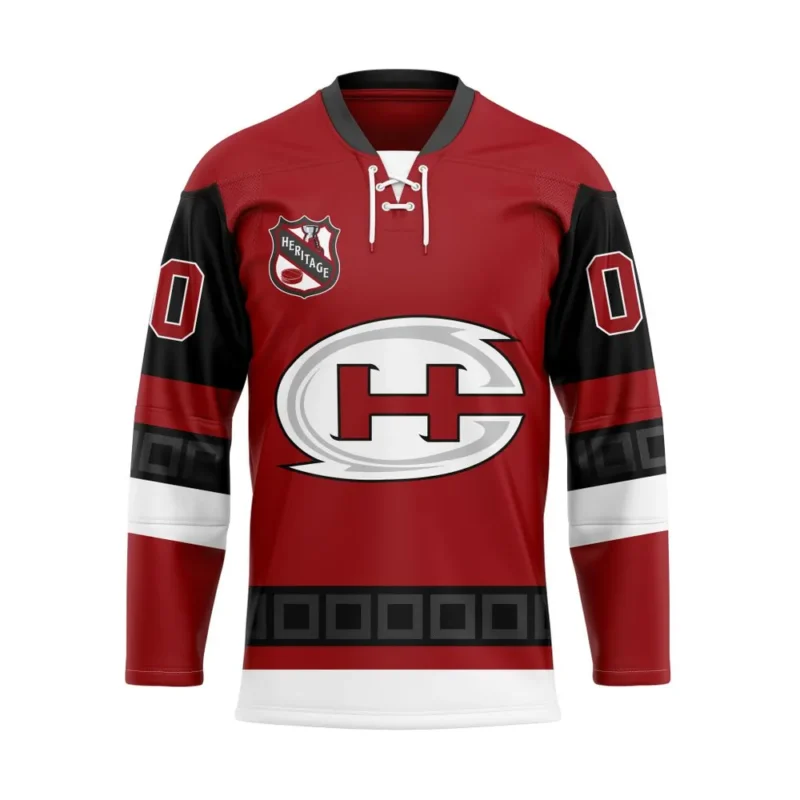 NHL Carolina Hurricanes Personalized Heritage Design Hockey Jersey St2401