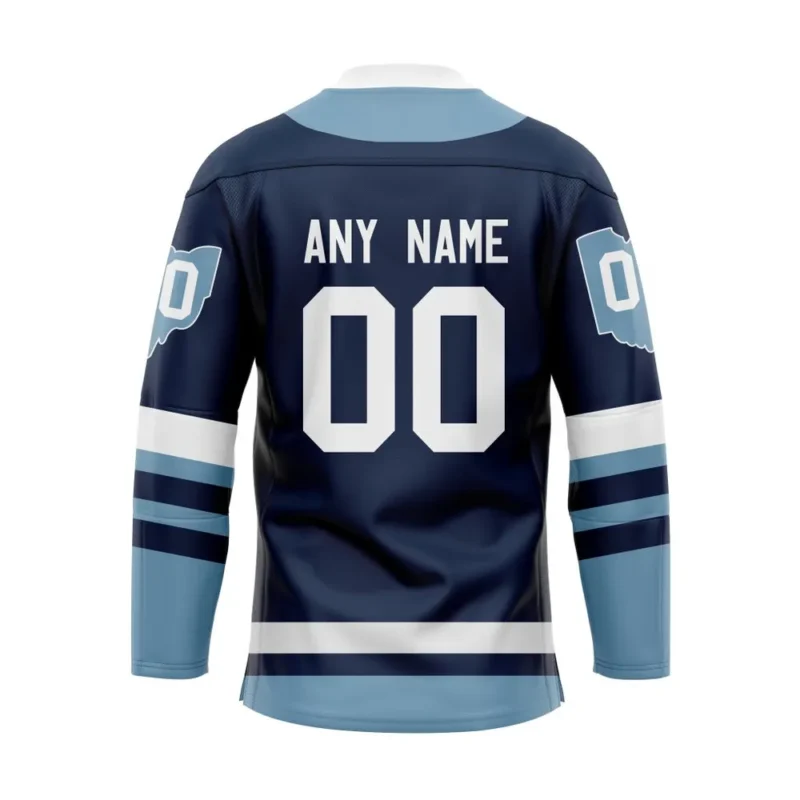 NHL Columbus Blue Jackets Personalized Heritage Design Hockey Jersey St2401