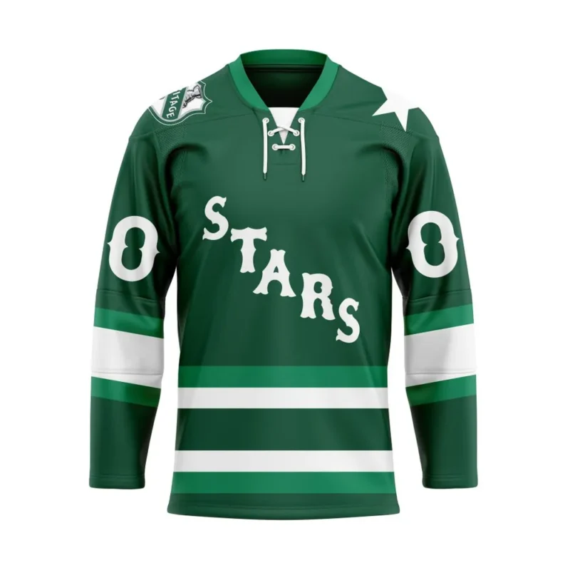 NHL Dallas Stars Personalized Heritage Design Hockey Jersey St2401