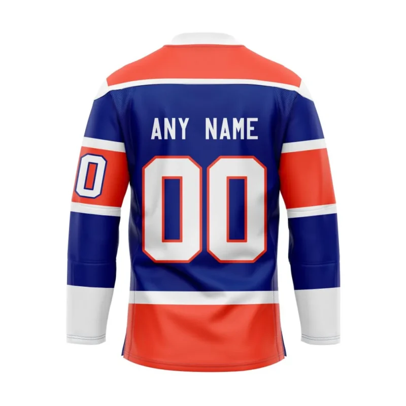 NHL Edmonton Oilers Blue 2023 Heritage Classic Hockey Jersey