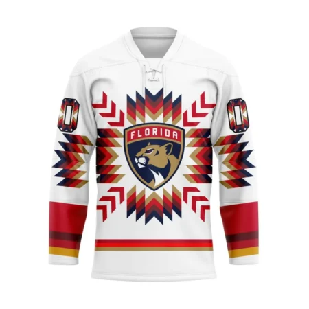 NHL Florida Panthers Special Design With Native Pattern Hockey Jersey