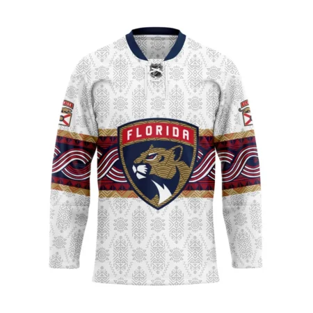 NHL Florida Panthers Personalized Native Design Hockey Jersey St2401