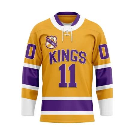 NHL Los Angeles Kings Personalized Heritage Design Hockey Jersey St2401