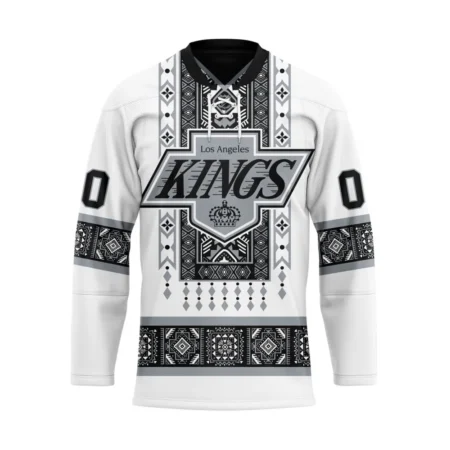 NHL Los Angeles Kings Personalized Native Design Hockey Jersey St2401