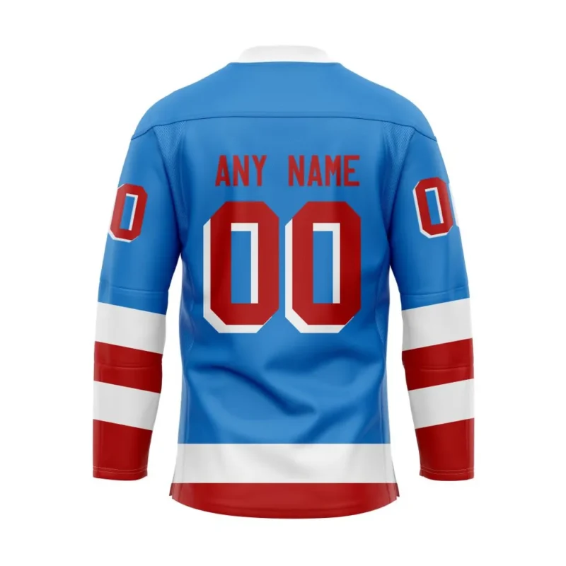 NHL New York Rangers Personalized Heritage Design Hockey Jersey St2401