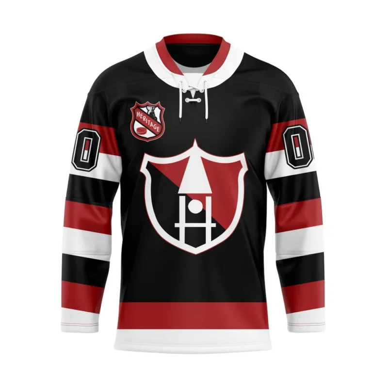 NHL Ottawa Senators Personalized Heritage Design Hockey Jersey St2401