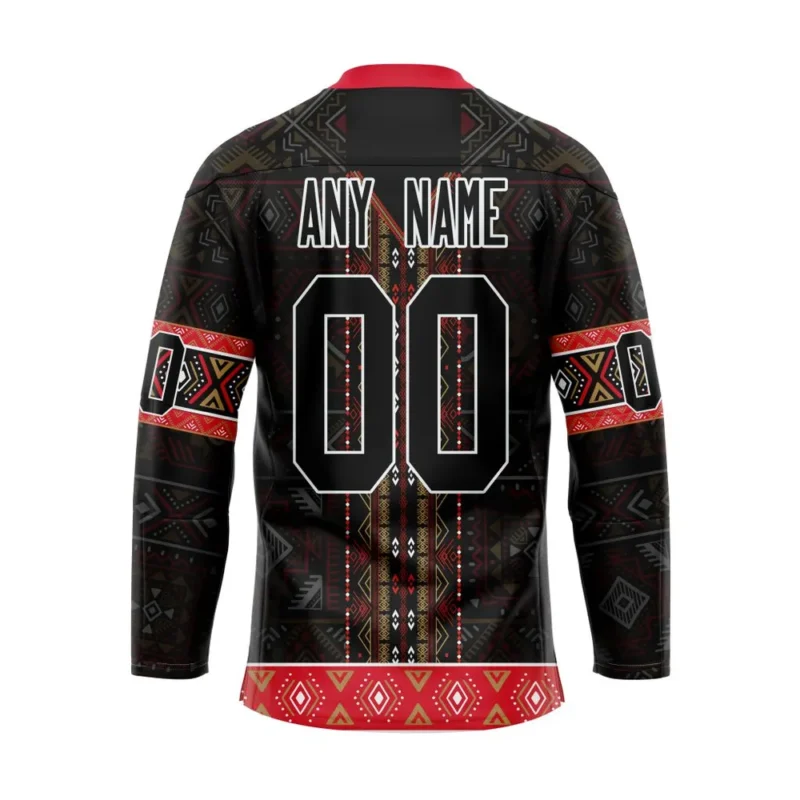 NHL Ottawa Senators Personalized Native Design Hockey Jersey St2401