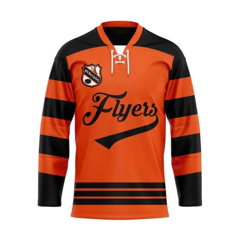 NHL Philadelphia Flyers Personalized Heritage Design Hockey Jersey St2401