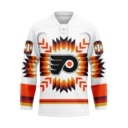 NHL Philadelphia Flyers Special Design With Native Pattern Hockey Jersey