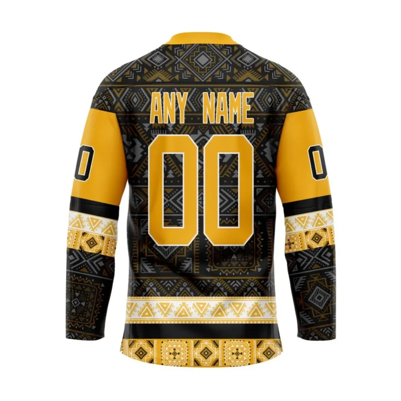 NHL Pittsburgh Penguins Personalized Native Design Hockey Jersey St2401