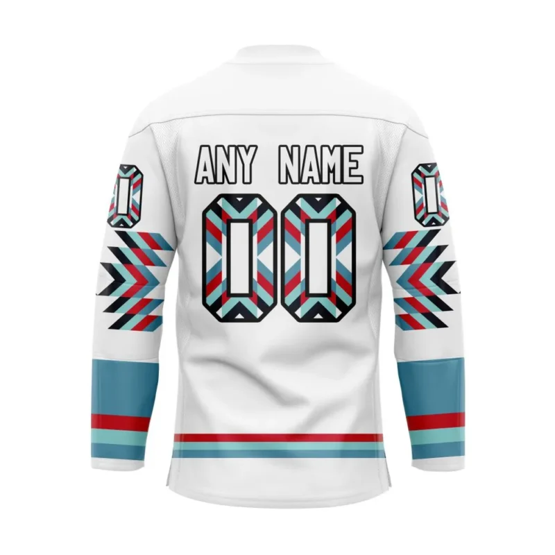 NHL Seattle Kraken Special Design With Native Pattern Hockey Jersey