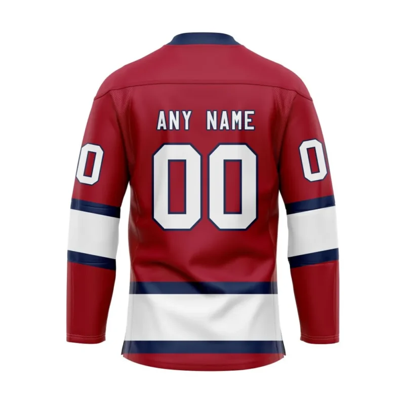 NHL Washington Capitals Personalized Heritage Design Hockey Jersey St2401