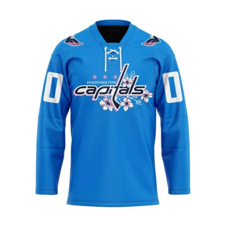 NHL Washington Capitals Personalized 2024 Cherry Blossom Hockey Jersey