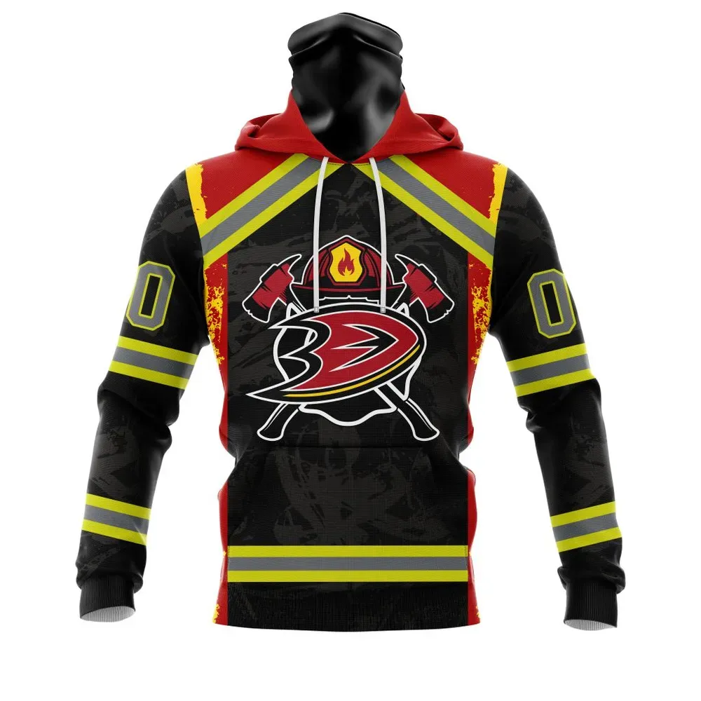 Anaheim Ducks | Honnor Firefighter V0322 Mask Hoodie