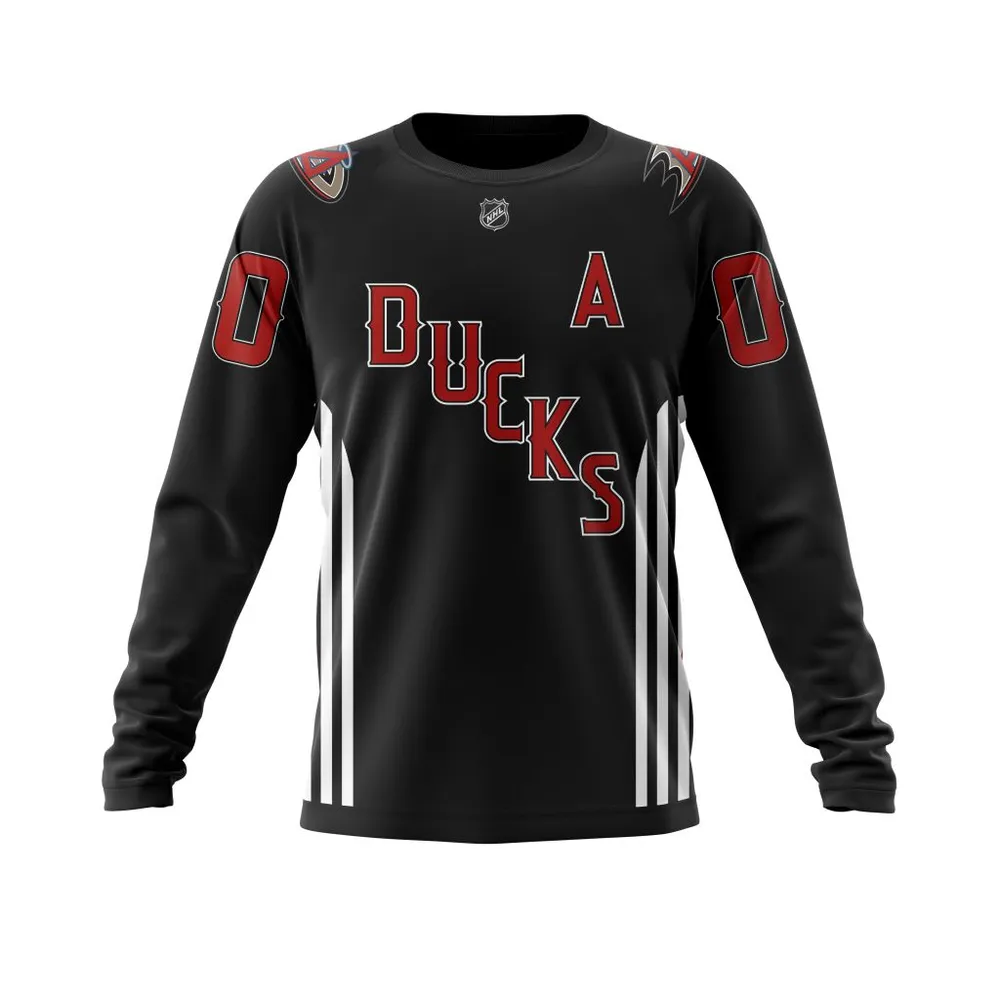 Anaheim Ducks | Specialized Angels Night Kits Long Sleeved Sweatshirt 