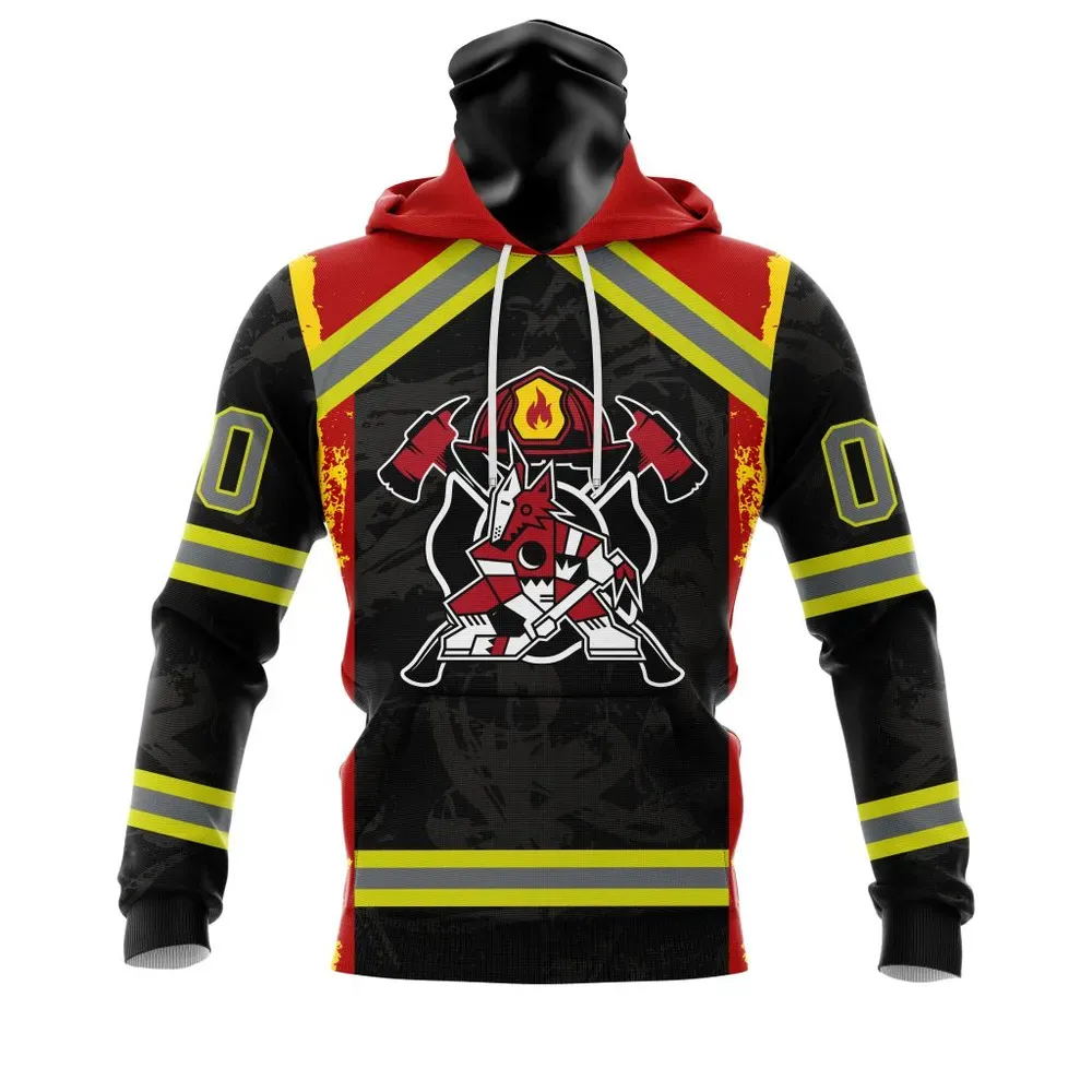 Arizona Coyotes | Honnor Firefighter V0322 Mask Hoodie