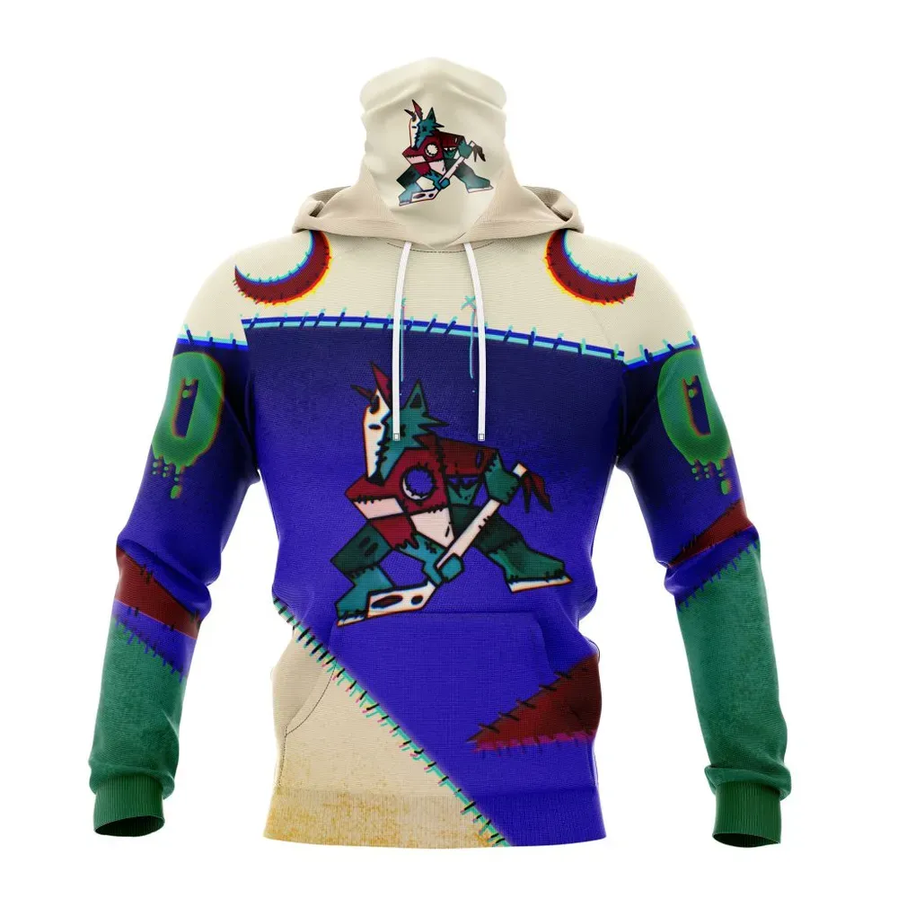 Arizona Coyotes | Specialized Jersey For Halloween Night Mask Hoodie