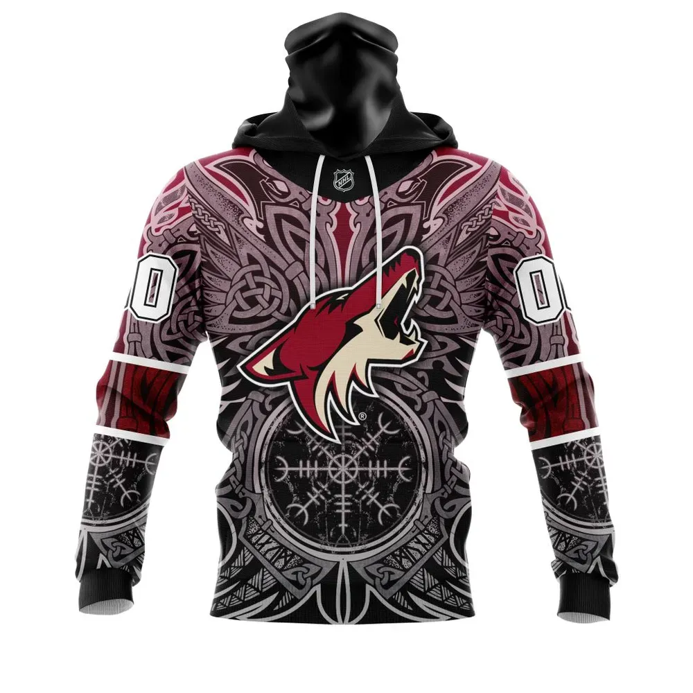 Arizona Coyotes | Specialized Norse Viking Symbols St2201 Mask Hoodie